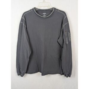 Kuhl Born in the Wild Wildfibre Long Sleeve Shirt Gray Men's Size Large